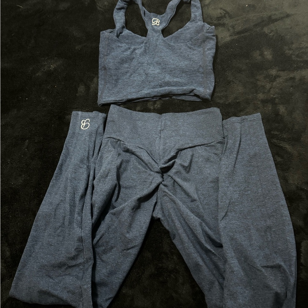Bombshell Sportswear Set Size S Navy Blue